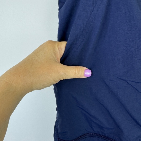 COLUMBIA SPORTSWEAR PFG Dark Blue Nylon Midi Outdoor Skirt / Waist 22 in - Picture 4 of 16